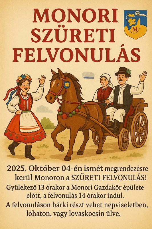 Szüreti Felvonulás Monor