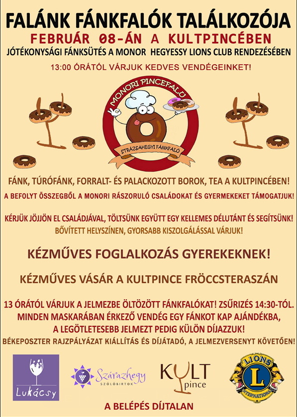 Falánk Fánkfalók Találkozója 2026 KultPince
