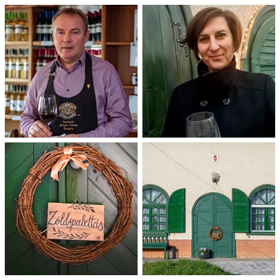 Borkóstoló a Zöldspalettás Vendégházban