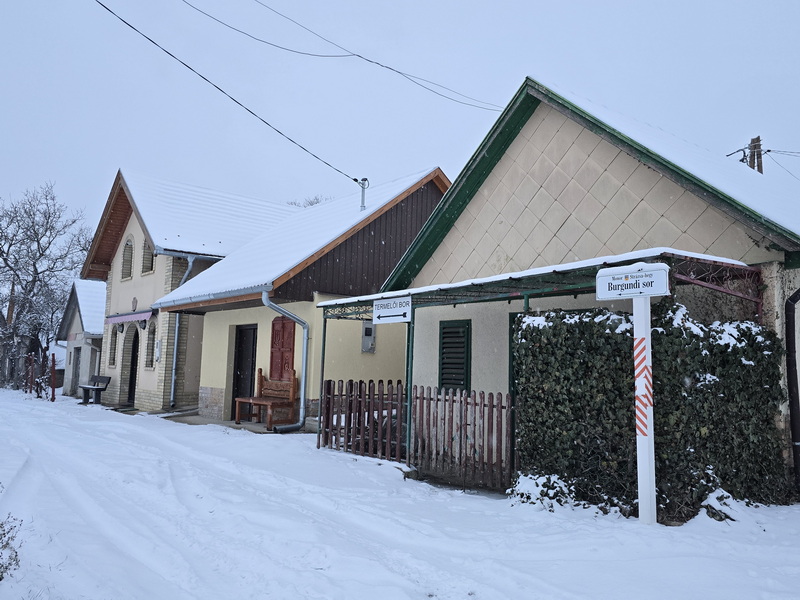 Monori Pincefalu, téli séta