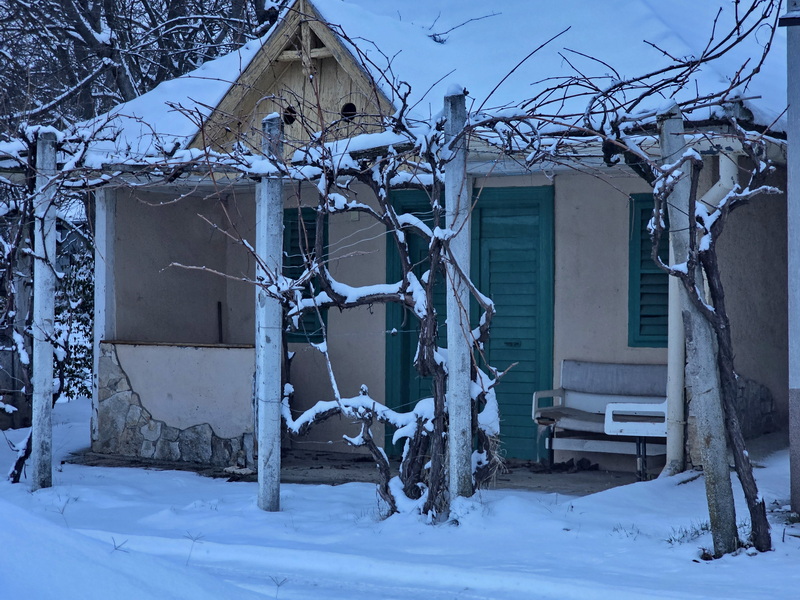 Monori Pincefalu, téli séta