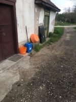 Téglagyári pincék, tavaszi rendrakás és kaszálás