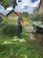 Téglagyári pincék, tavaszi rendrakás és kaszálás