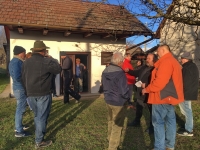 Pince és nótatúra a téglagyári pincék oldalán