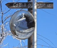 Végre tél és hó, januári séta a pincefaluban
