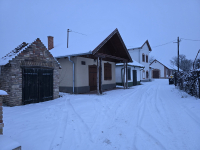 Végre itt a hó, januári pincefalu séta