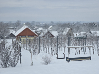 Végre itt a hó, januári pincefalu séta-2