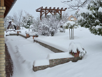Végre itt a hó, januári pincefalu séta-2