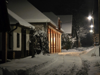 Végre itt a hó, januári pincefalu séta-2