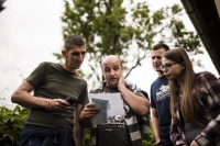 Ismét csapatépítő csámborgás a pincefaluban
