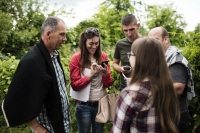 Ismét csapatépítő csámborgás a pincefaluban