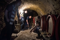 Ismét csapatépítő csámborgás a pincefaluban