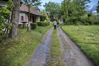 Ismét csapatépítő csámborgás a pincefaluban