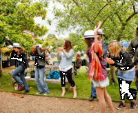 Petanque pálya avatása a KultPincében szakavatott versenyzők segítségével!