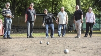 Petanque pálya avatása a KultPincében szakavatott versenyzők segítségével!