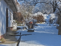 Végre tél és hó, januári séta a pincefaluban